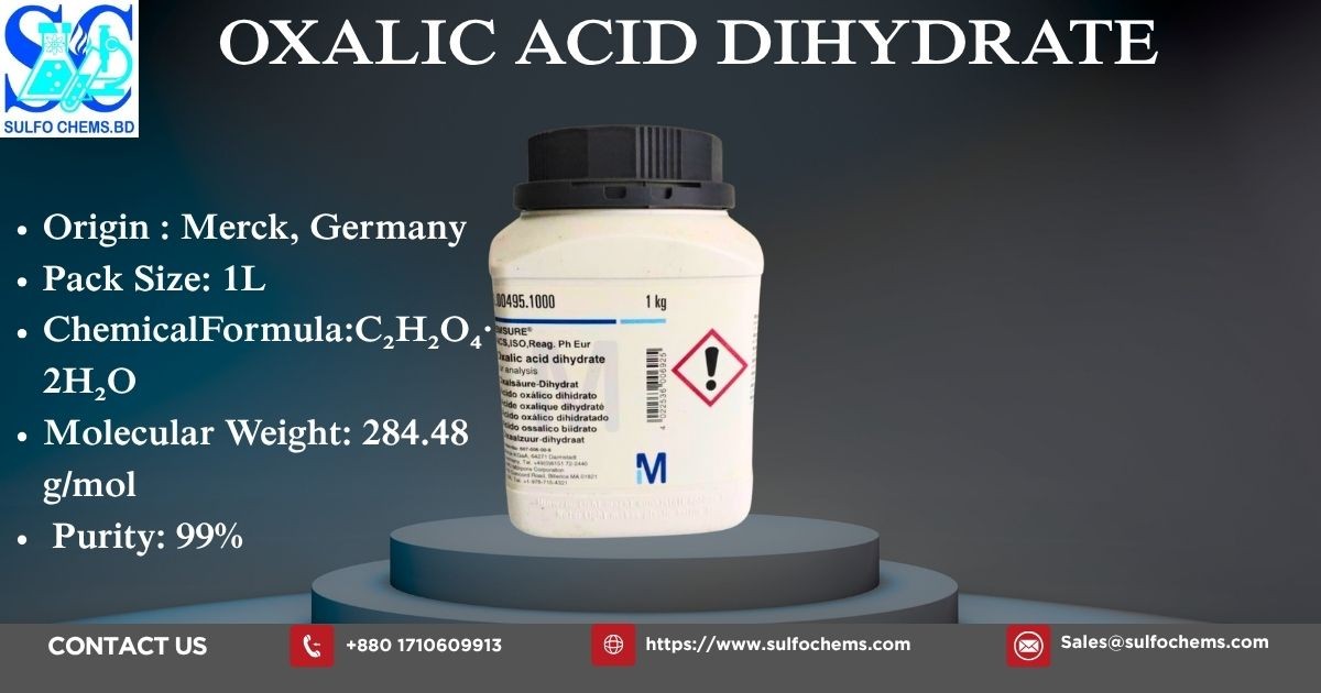 Oxalic Acid Dihydrate 01 kg