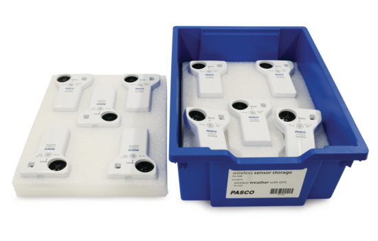 Wireless Weather Sensor Storage Tray