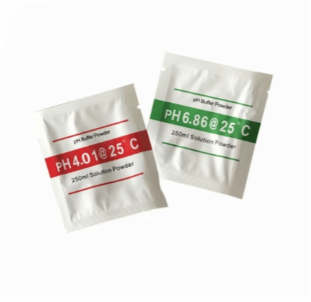 2 Pcs pH Buffer Solution Powder for calibration of pH meter (pH 4.01 + pH