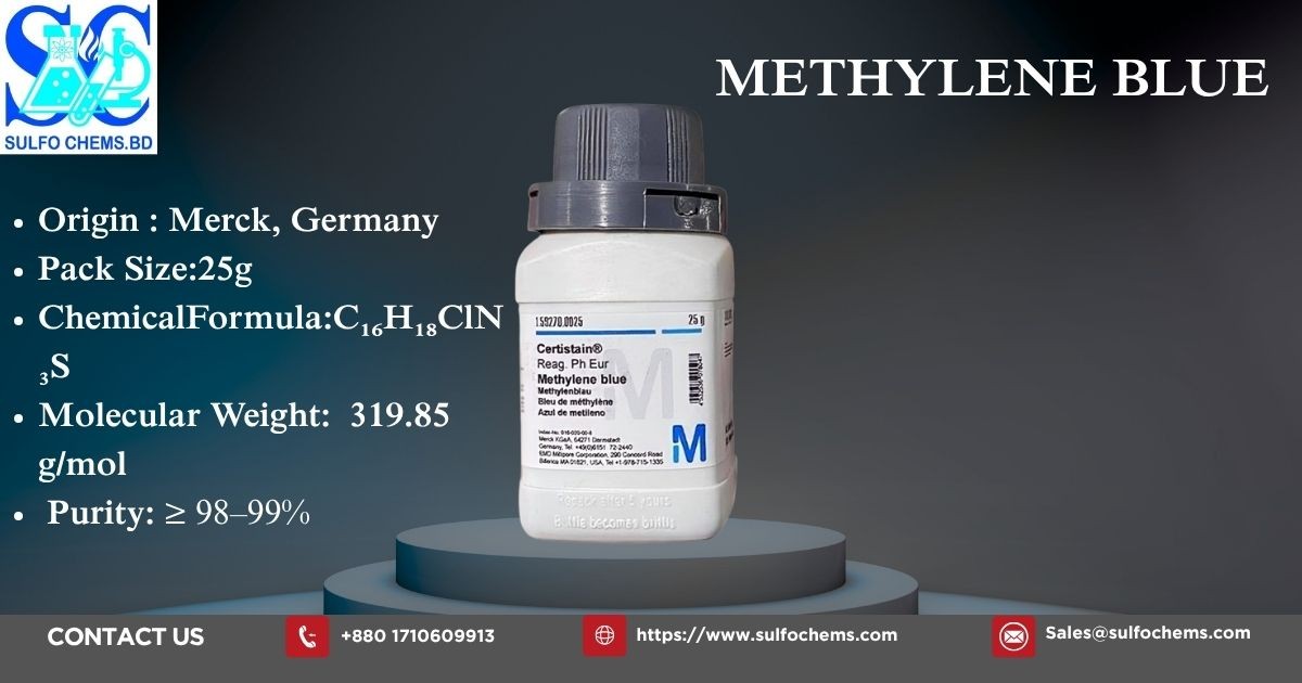 Methylene blue 25 gm