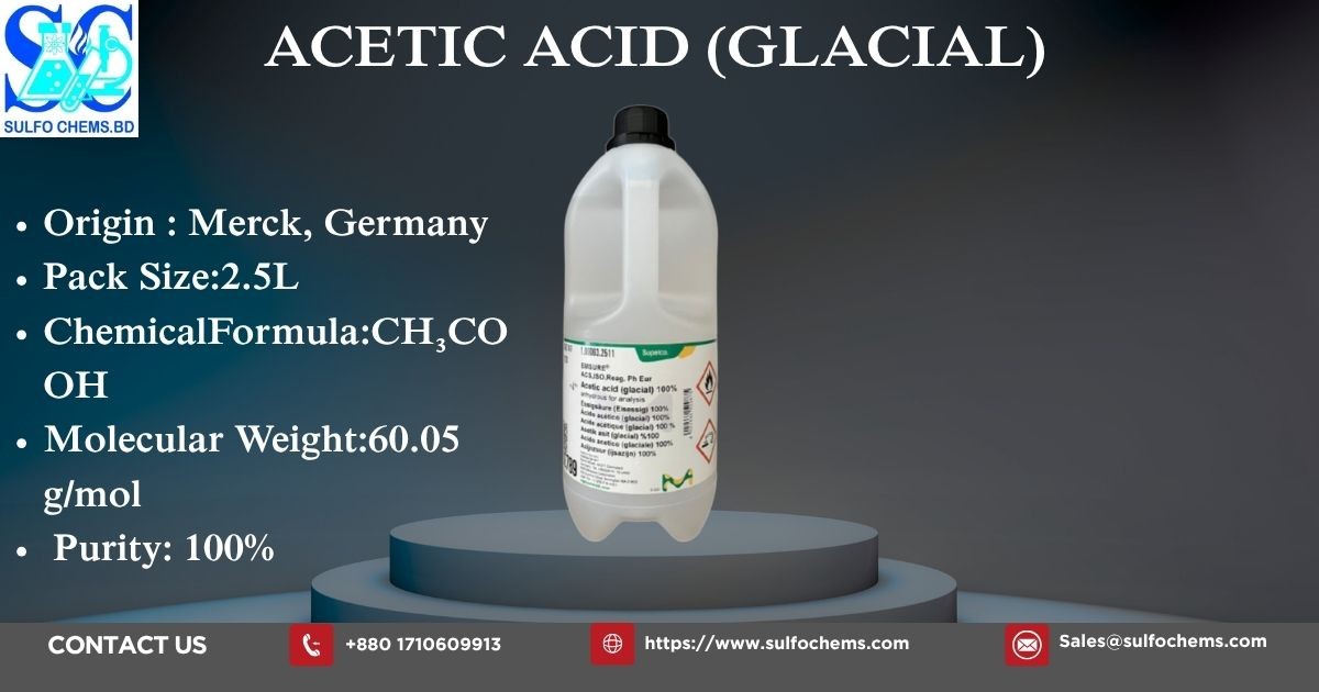 Acetic Acid (glacial) 2.5L