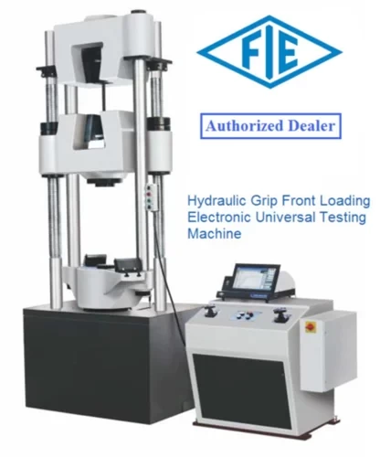 Computerized Touch Screen Hydraulic Grip Front Loading Universal Testing Machine (UTM) (1000KN) or equivalent